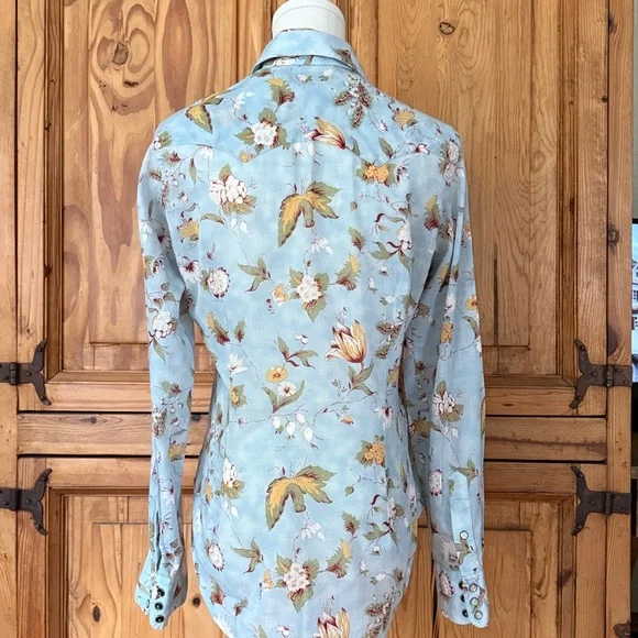 Ralph Lauren Sport Floral Cotton Western Shirt - Picture 3 of 6